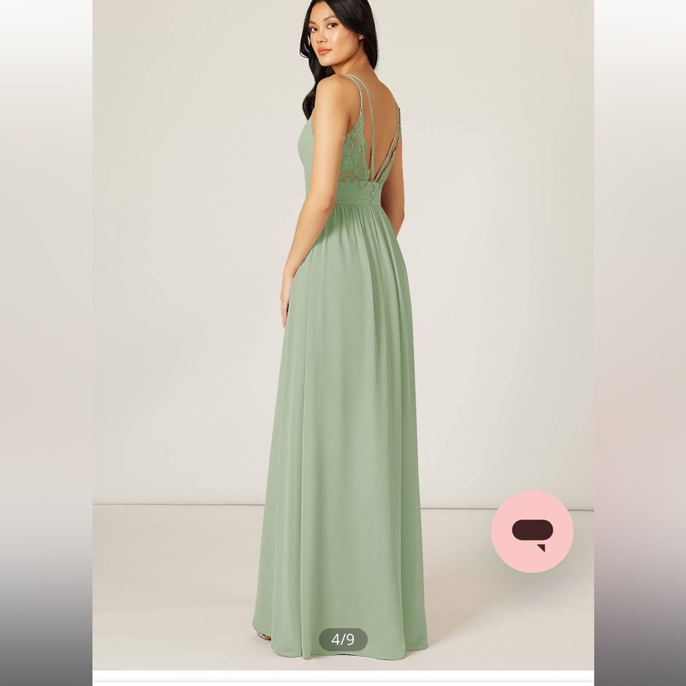 Sage green Bridesmaid Dress